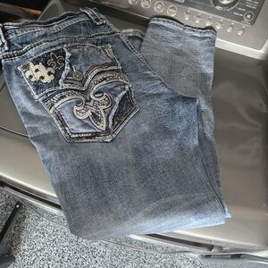 Rock Revival For Men Jeans with Embroidery